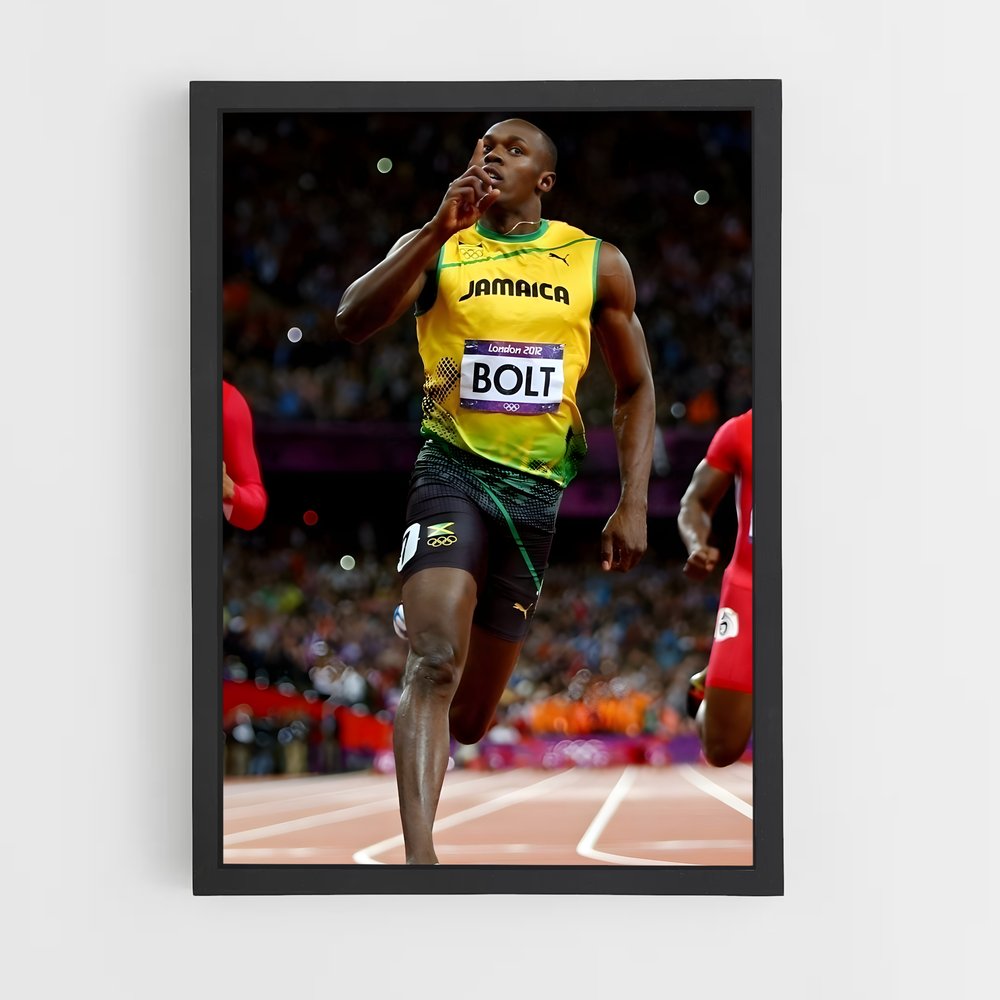 Poster The Speed Legend – affiche Athlétisme (vue 2)